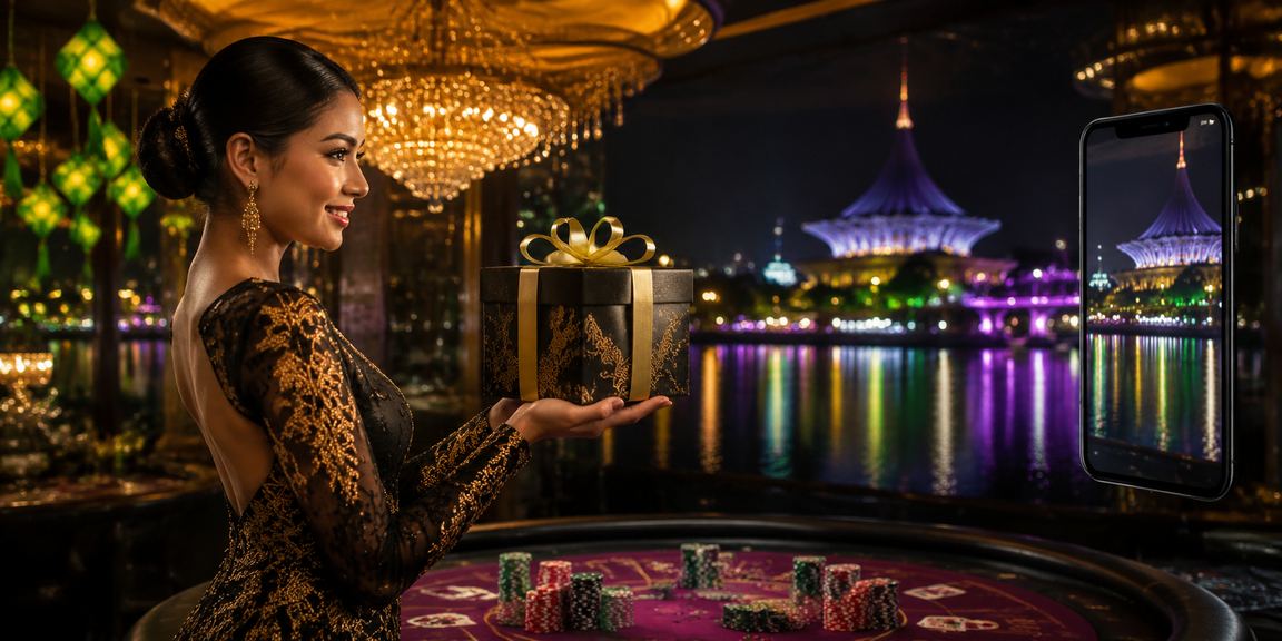 Log masuk akaun kasino mudah alih 9300 di Kuching Sarawak semasa perayaan Hari Raya